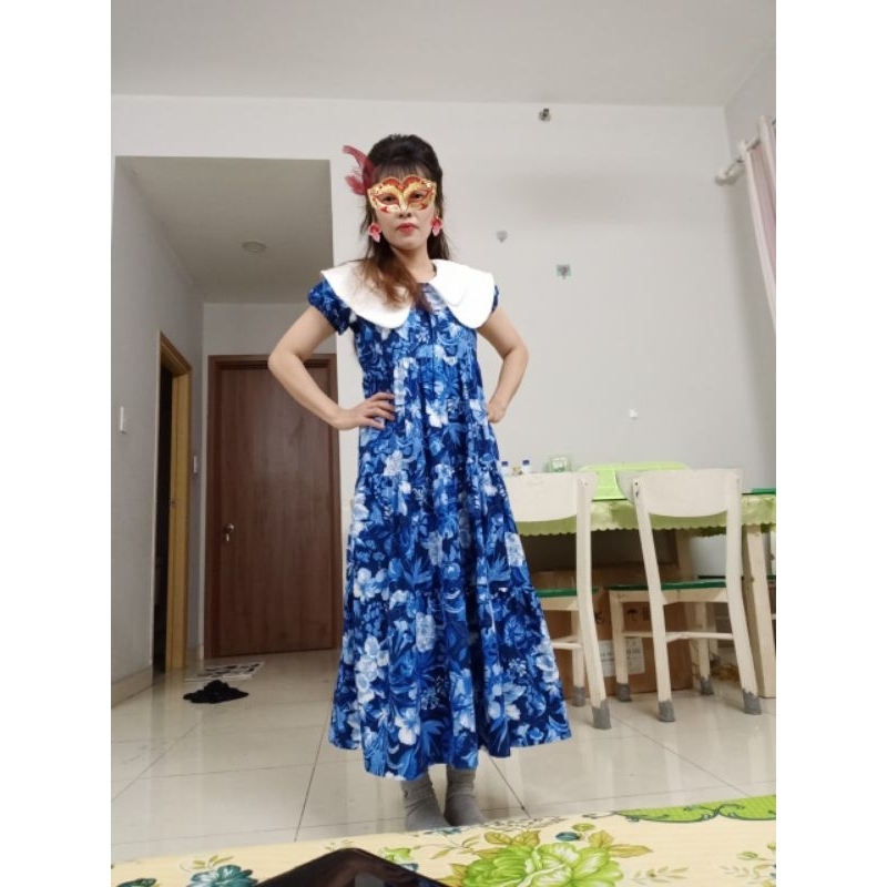 đầm hoa vin hoa