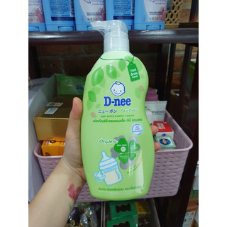 Nước Rửa Bình Sữa Dnee Organic Chai 600ml