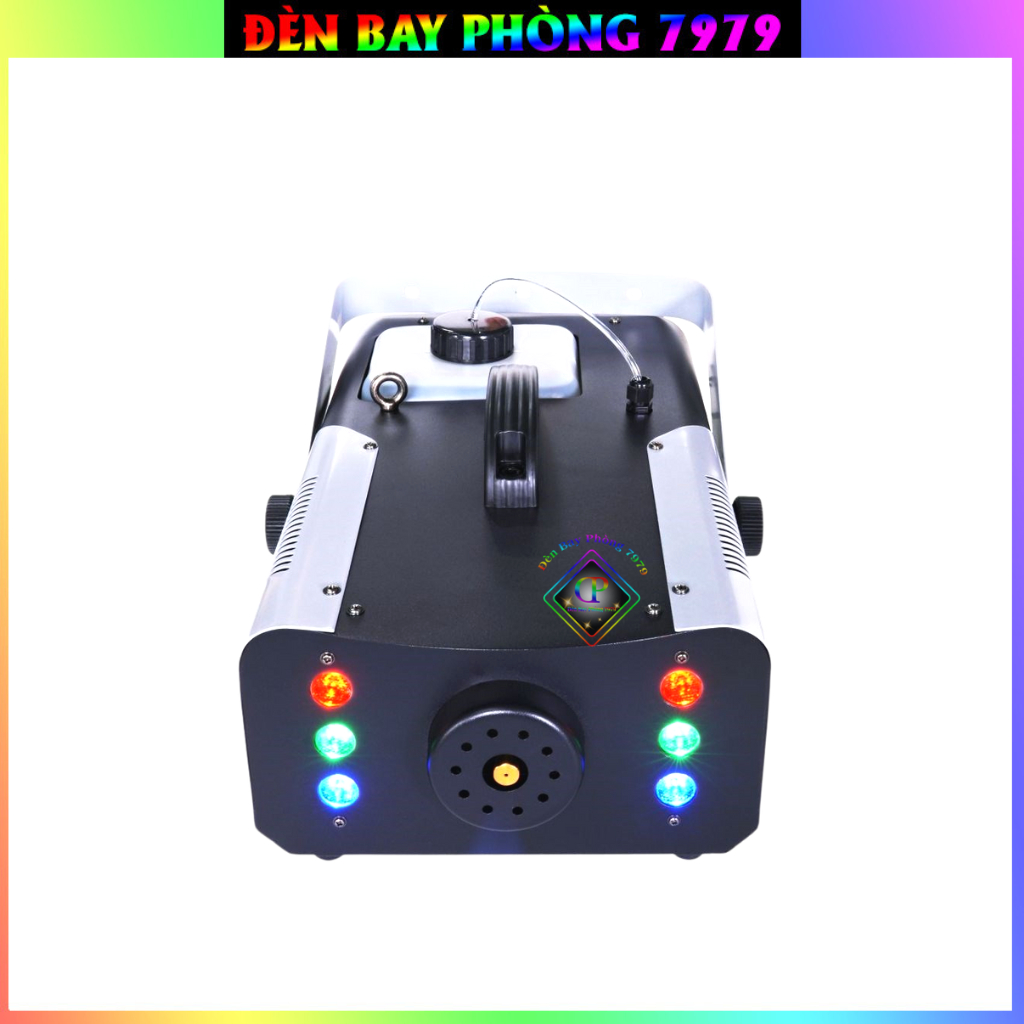 Máy Tạo Khói 1500W. Máy Phun Khói Có Led 7 Màu Tích Hợp Remot Dùng Cho Phòng Bar Karaoke Sân Khấu...