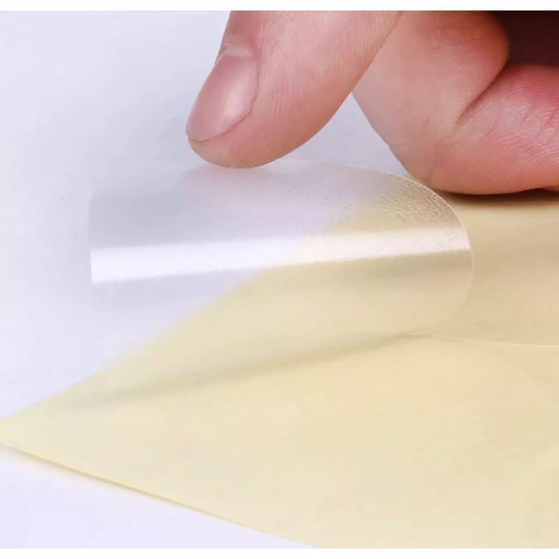 Combo 1000 tem niêm phong, tem dán niêm phong nhựa PVC trong suốt decal 3cm/5cm niêm phong hộp sản phẩm