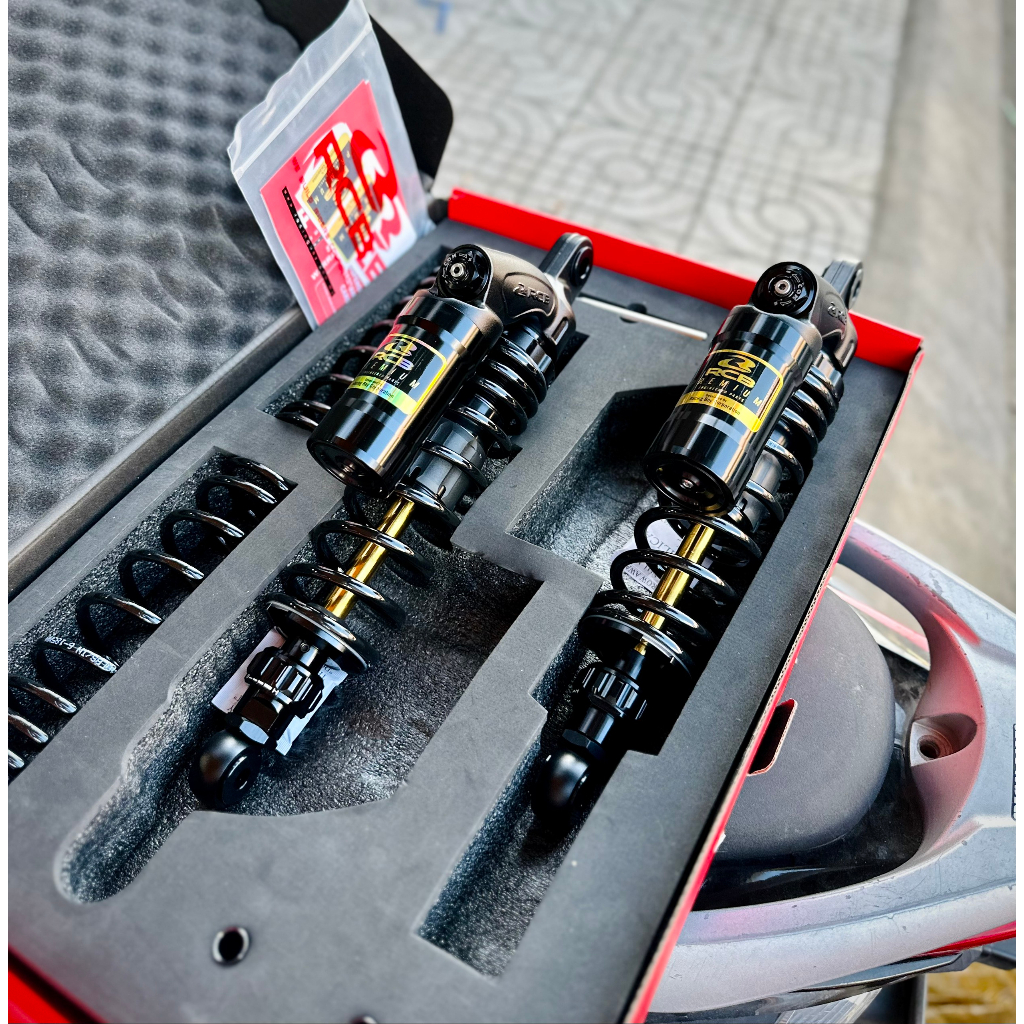 Phuộc RCB VD Đen Ty Vàng , Wave , Si , Ab , Sh Chính Hãng