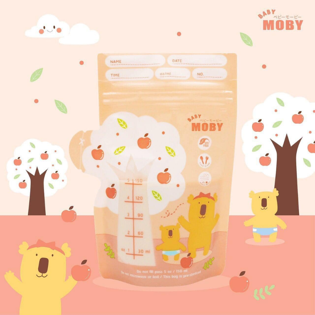 Túi trữ sữa Baby Moby Thái Lan ( 150ml - 240ml )