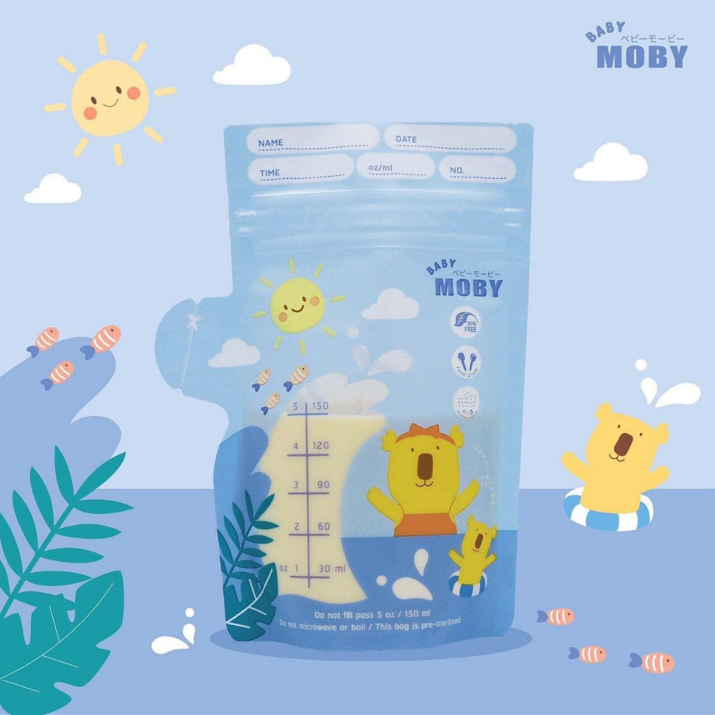 Túi trữ sữa Baby Moby Thái Lan ( 150ml - 240ml )