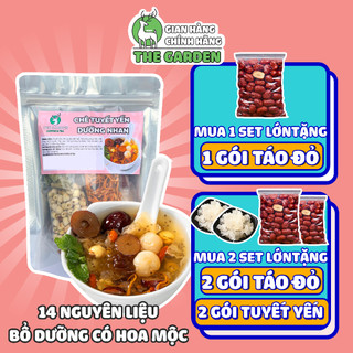Chè dưỡng nhan tuyết yến THE GARDEN nấu 30 chén 500g