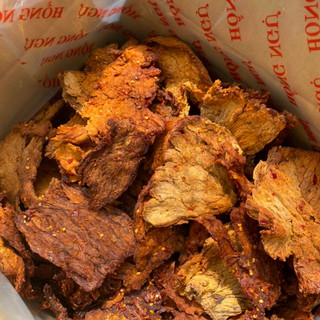 500GR Khô bò giòn Hồng Ngự Thanh Chì miếng vừa cay ngon đậm vị hàng chính hiệu