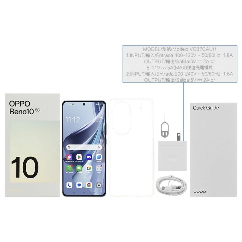 Điện Thoại OPPO RENO10 5G - Hàng Chính Hãng