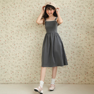 Bleubird váy midi dáng xòe puffin dress