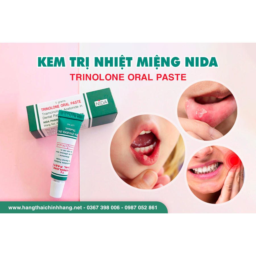 Kem bôi nhiệt miệng Thái Lan chính hãng
