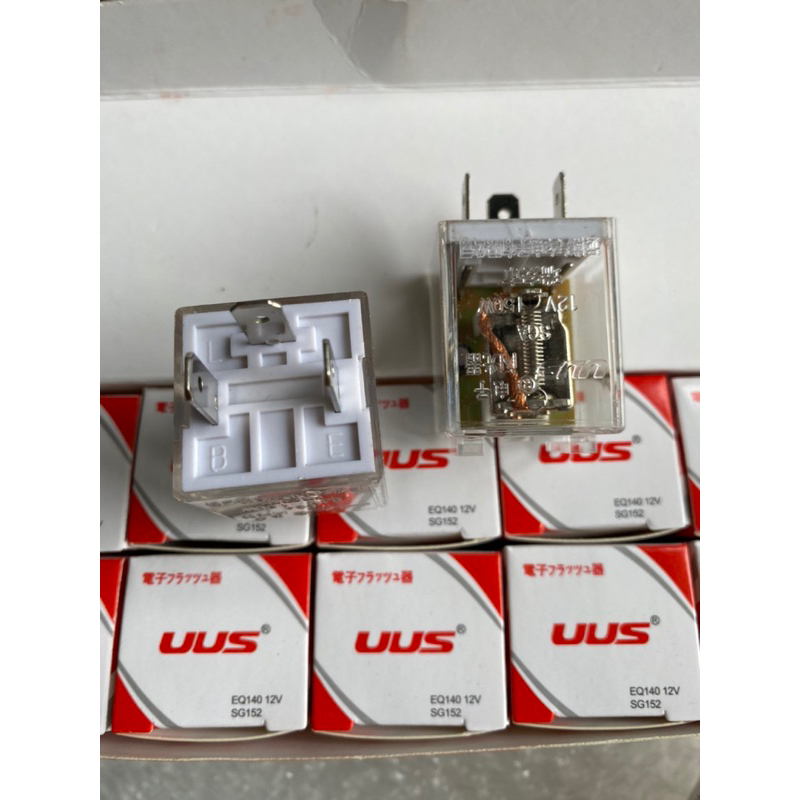 Rơ le nháy, rơ le xi nhan 3 chân cho ô tô, xe máy, xe ba gác  UUS 12v, 24v 150 w