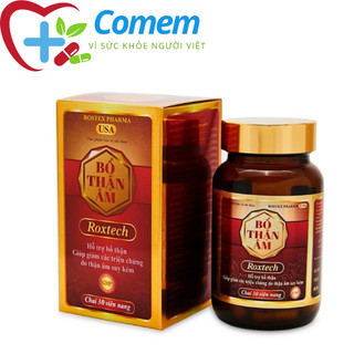 Bổ Thận Âm Roxtech giảm triệu chứng do thận âm suy kém ở nam và nữ - 30 viên
