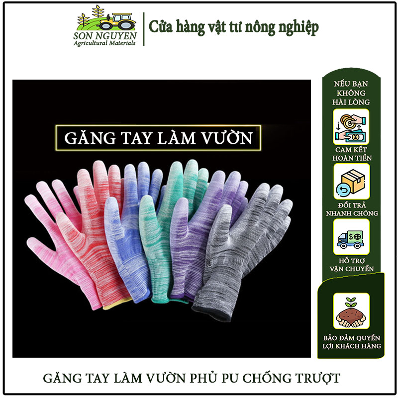 Găng tay bảo hộ làm vườn nhiều màu sắc, có móng vuốt, chống nước chống lạnh