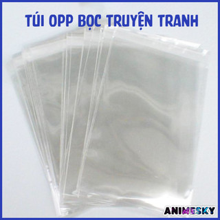 [Có sẵn] Combo 50 Túi bóng kính OPP bọc truyện tranh tất cả kích thước các NXB