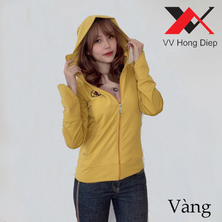 Áo Khoác Nữ Chống Nắng 4 Trong 1 VV Hồng Diệp