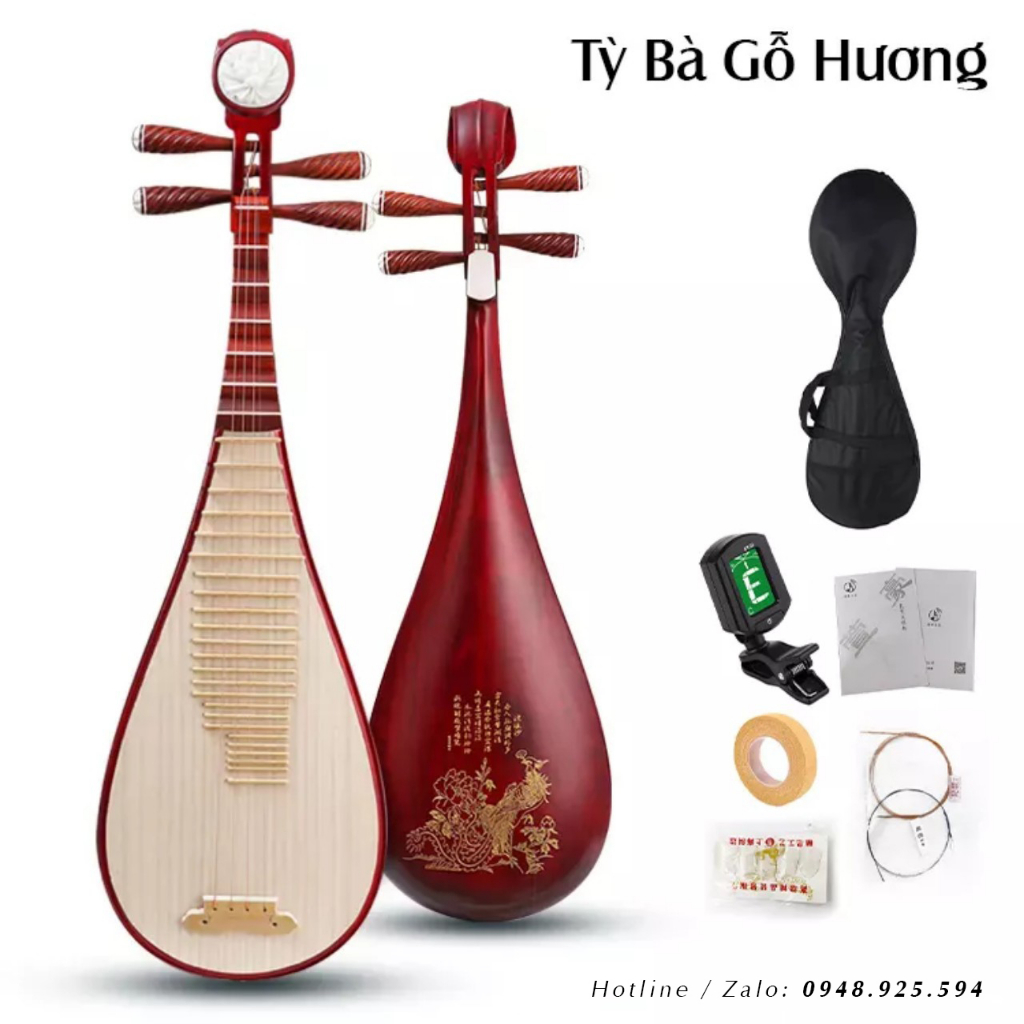 Đàn Tỳ Bà VN - Pipa Trung Quốc Gỗ Hương Chất Lượng {Ánh Dương – Store}