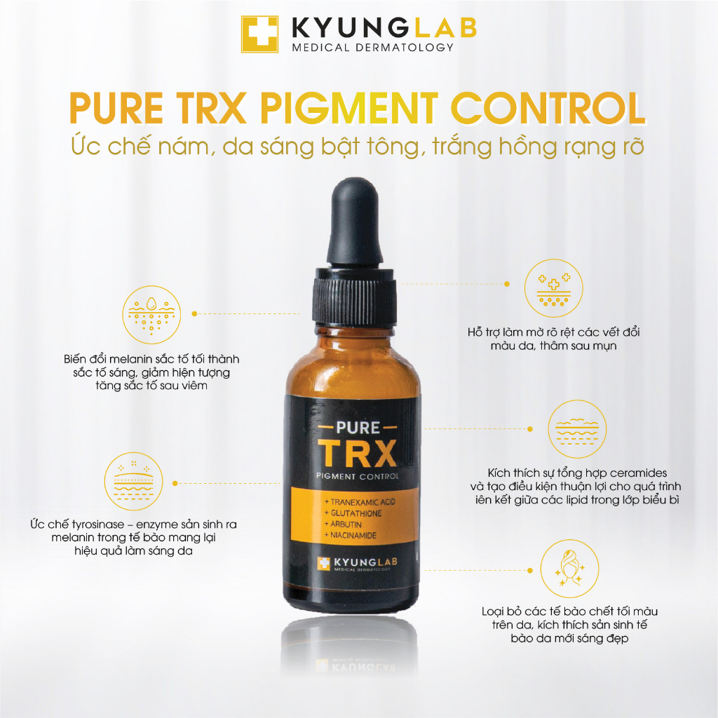 Serum nám KyungLab Pure TRX mờ nám tàn nhang dưỡng trắng da 30ml