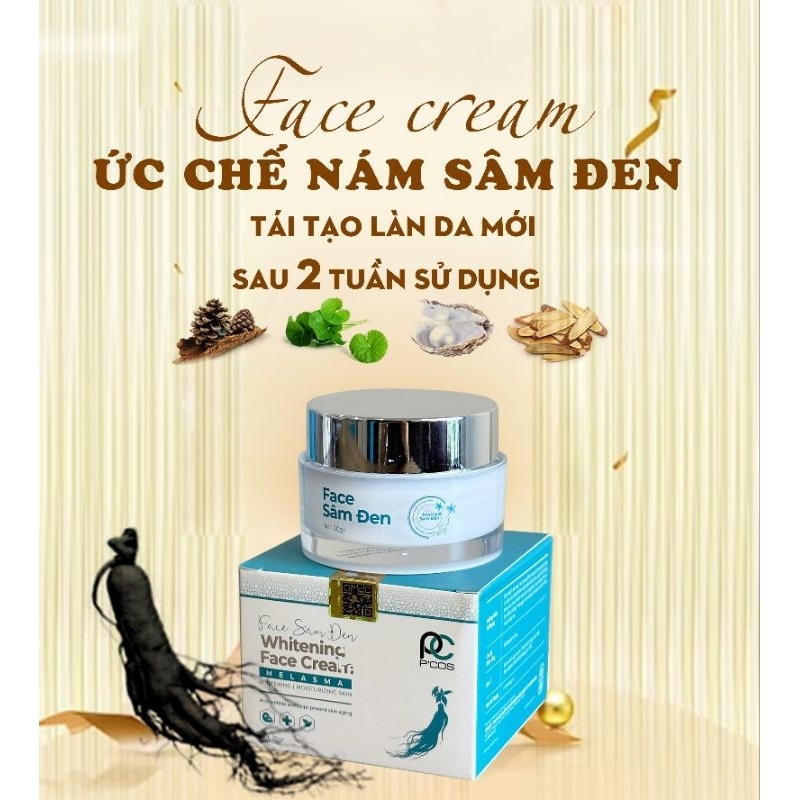 Mã mới Kem face SÂM ĐEN_DR YANGMI_PCOS_NÁM SẠM TÀN NHANG