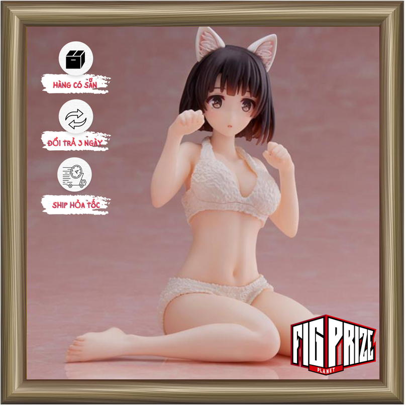 Mô hình Kato Megumi Noodle Stopper Chokonose Cat Room Wear ver Saekano How to Raise a Boring Girlfriend - Coreful TAITO