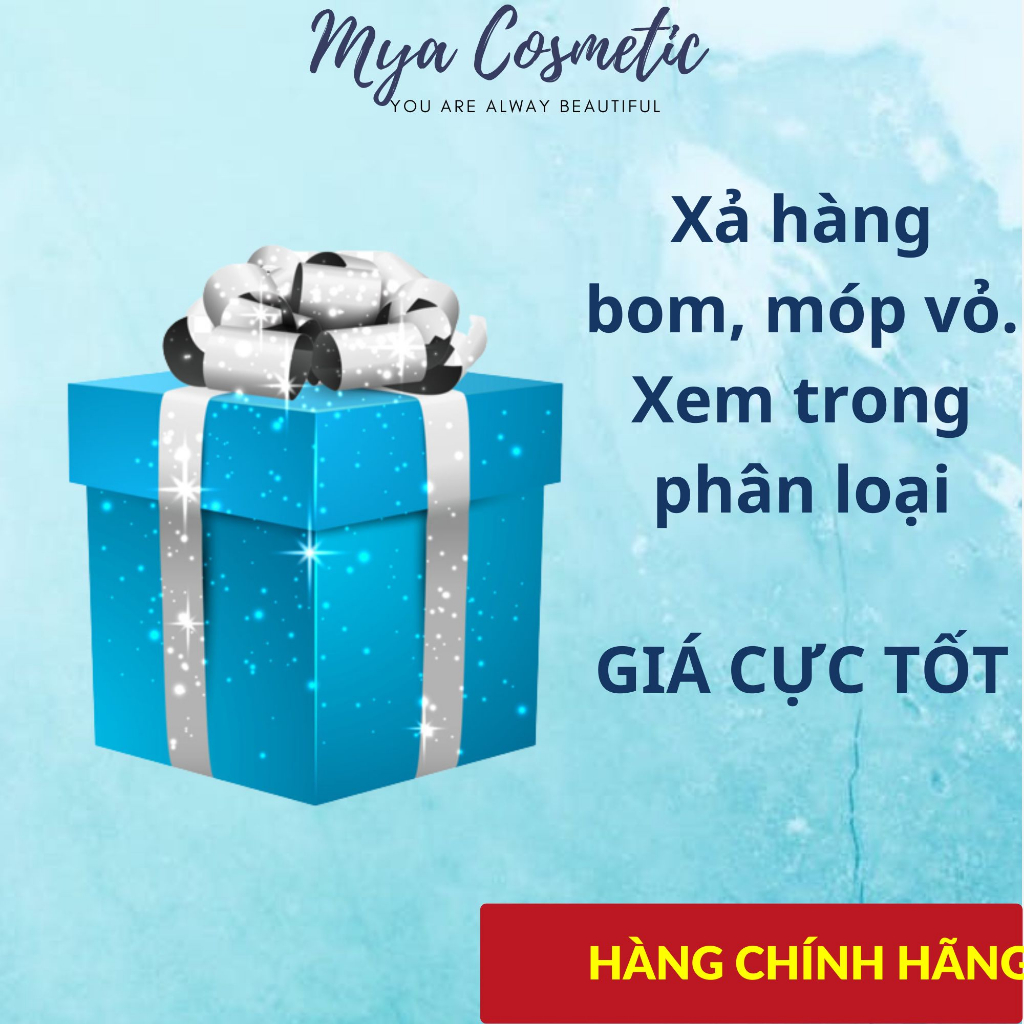 Thanh lý xả lỗ 1 số mặt hàng bị boom, móp vỏ hộp