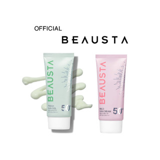 Kem chống nắng beausta spf 50+/pa++++ tuýp 50g