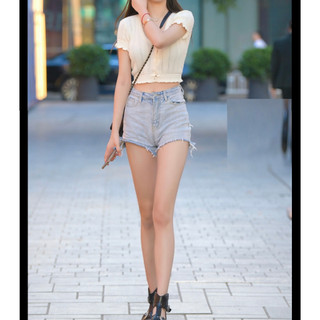Quần Đùi Nữ Lưng Cao Có Đủ Các Size QJ02