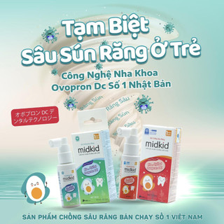 Xịt chống sâu răng Midkid