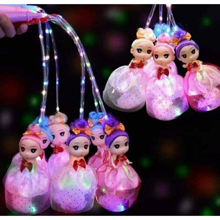 Lồng đèn búp bê chibi dễ thương