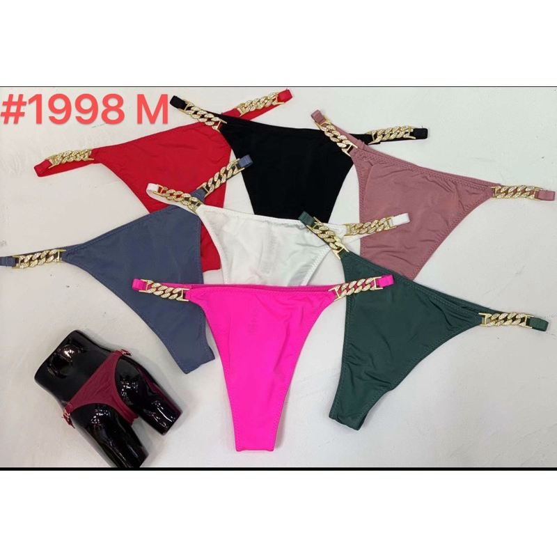 Quần lọt khe thun lạnh dây xích Vicky 1998