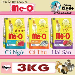 Me-o 3kg - thức ăn hạt cho mèo __