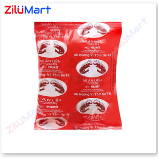 Mì tôm đỏ Miliket (thùng 30 gói) loại 80g