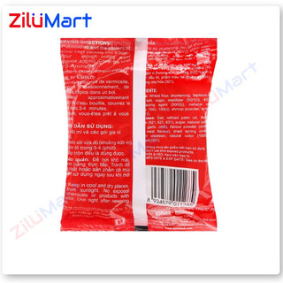 Mì tôm đỏ Miliket (thùng 30 gói) loại 80g