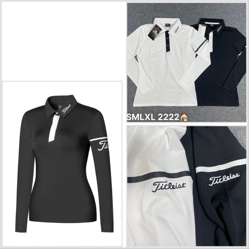 Áo dài tay nữ golf, tennis, cầu lông nữ xinh, thun co giãn, phom chuẩn đẹp