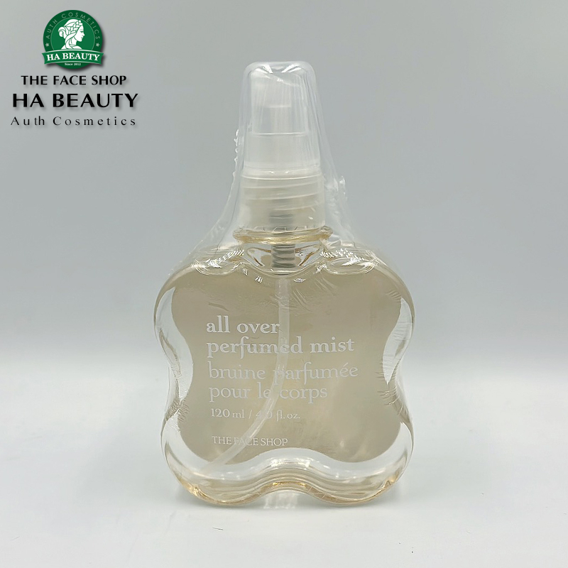 Xịt dưỡng thể hương nước hoa THE FACE SHOP all over perfumed mist 120ml