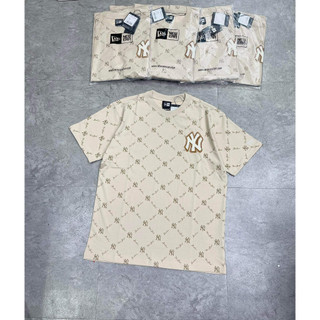 SET QUẦN / ÁO THUN NEW ERA MONOGRAM NÂU CHÍNH HÃNG 2023 ( CÓ TÁCH LẺ )