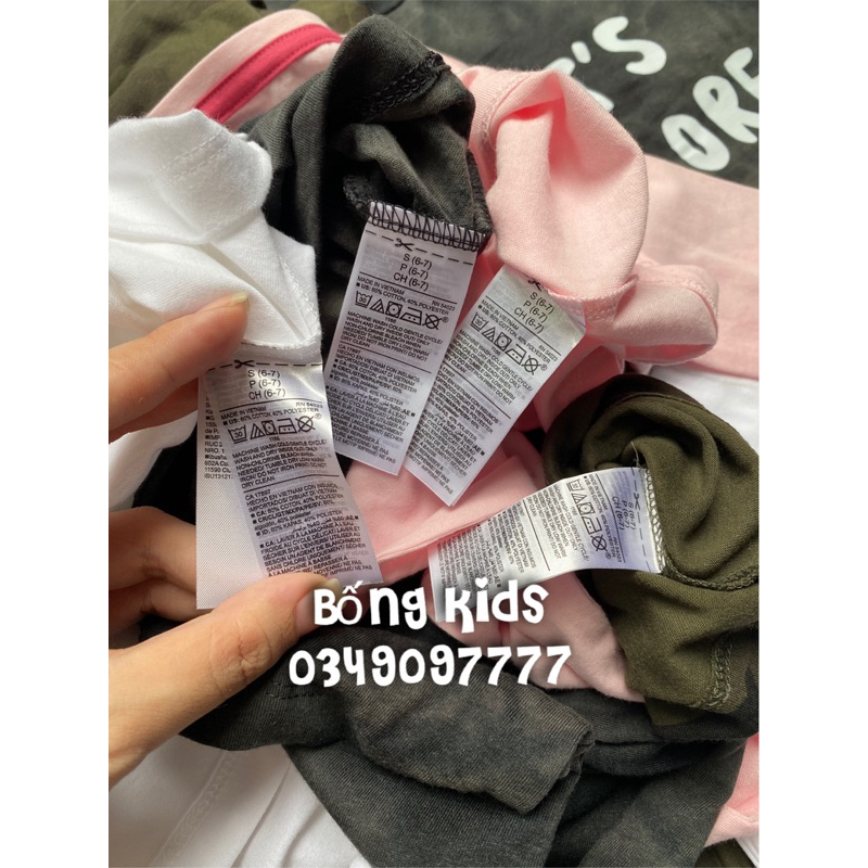 Áo Thu Bé Trai & Bé Gái In Hình ON