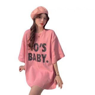 Áo thun chất cotton su form rộng tay lỡ - 90's baby