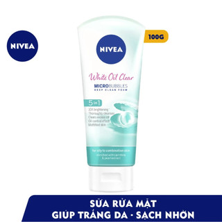 Sửa rửa mặt NIVEA nữ đủ loại 100g