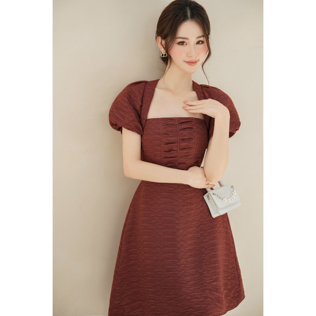 OLV - Đầm Hazel Pleated Dress