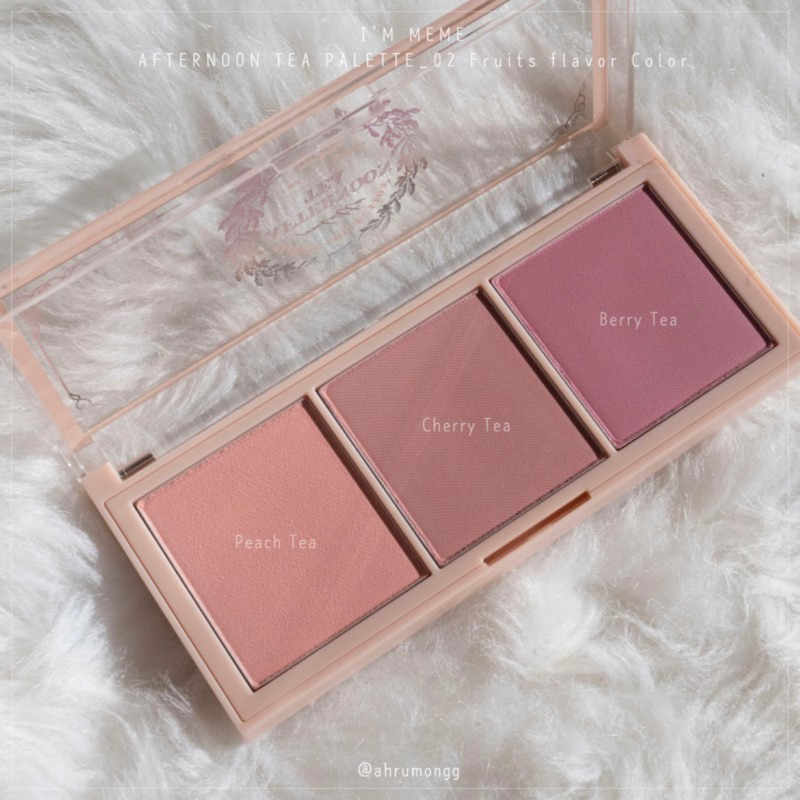 Bảng phấn má I’m Meme Afternoon Tea Blusher Palette (Bill Hàn)