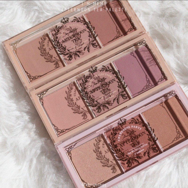 Bảng phấn má I’m Meme Afternoon Tea Blusher Palette (Bill Hàn)