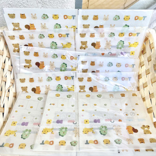 MIẾNG DÁN STICKER HÌNH THÚ DOTTODOT