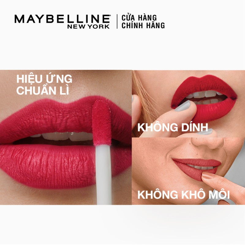 Son Kem Lỳ Maybelline Sensational Màu 17 - Minisize 2.7ml