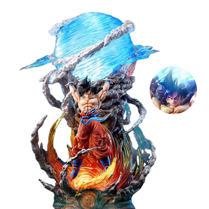 MH71 - Mô Hình Cao Cấp Son Goku Sử Dụng Tuyêt Chiêu Genkidama Quả Cầu Kinh Khi Có Đèn Led - Mô Hình Dragon Ball Super