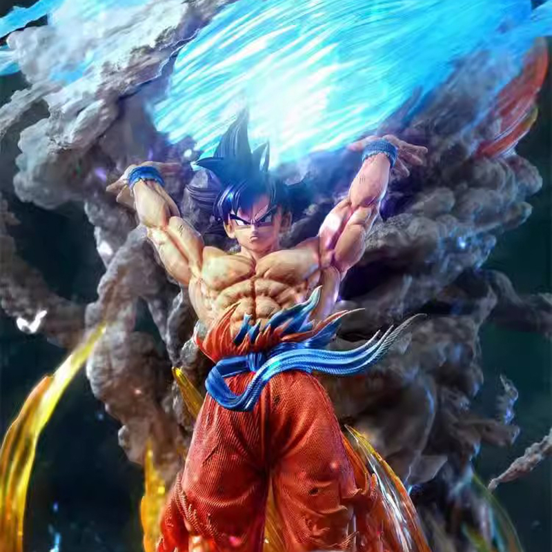 MH71 - Mô Hình Cao Cấp Son Goku Sử Dụng Tuyêt Chiêu Genkidama Quả Cầu Kinh Khi Có Đèn Led - Mô Hình Dragon Ball Super