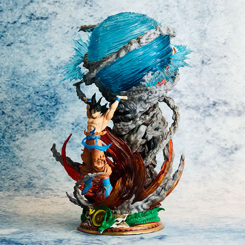 MH71 - Mô Hình Cao Cấp Son Goku Sử Dụng Tuyêt Chiêu Genkidama Quả Cầu Kinh Khi Có Đèn Led - Mô Hình Dragon Ball Super