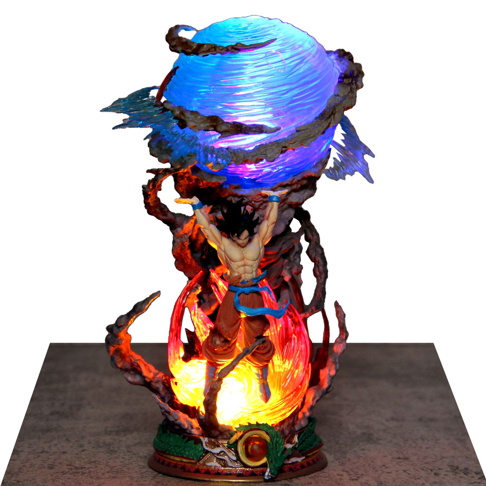 MH71 - Mô Hình Cao Cấp Son Goku Sử Dụng Tuyêt Chiêu Genkidama Quả Cầu Kinh Khi Có Đèn Led - Mô Hình Dragon Ball Super