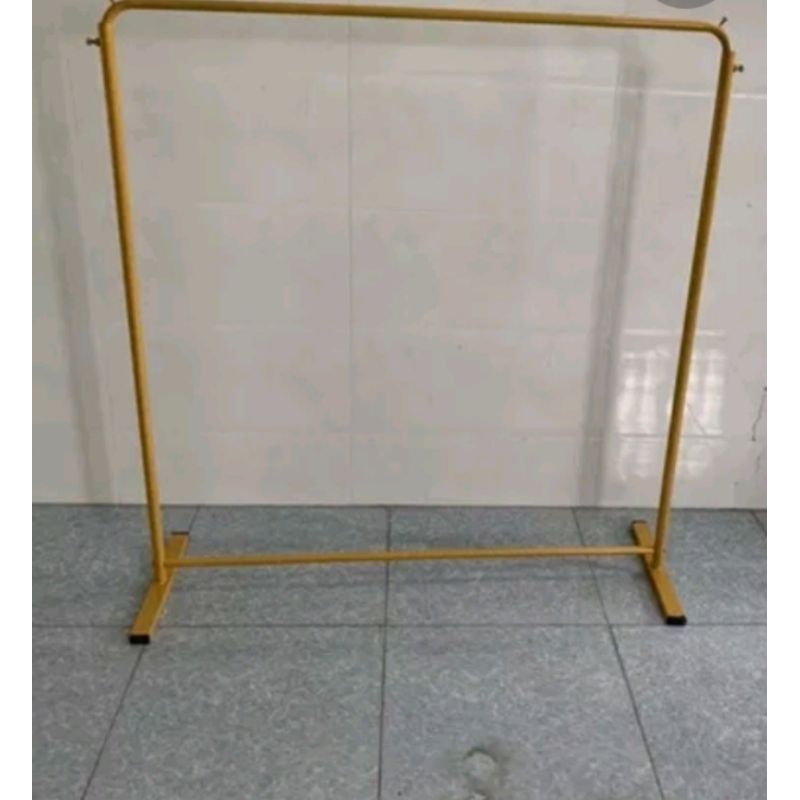 Giá xưởng kệ đơn treo quần áo cao cấp bằng sắt sơn tĩnh điện 120x150cm