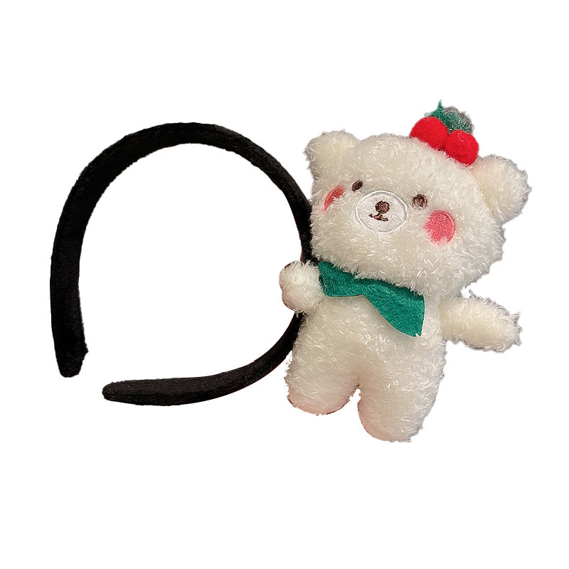 Băng Đô Hình Gấu, Băng Đô Cài Tóc Rửa Mặt Nơ Đễ Thương Thời Trang Hàn Quốc Cho Nữ