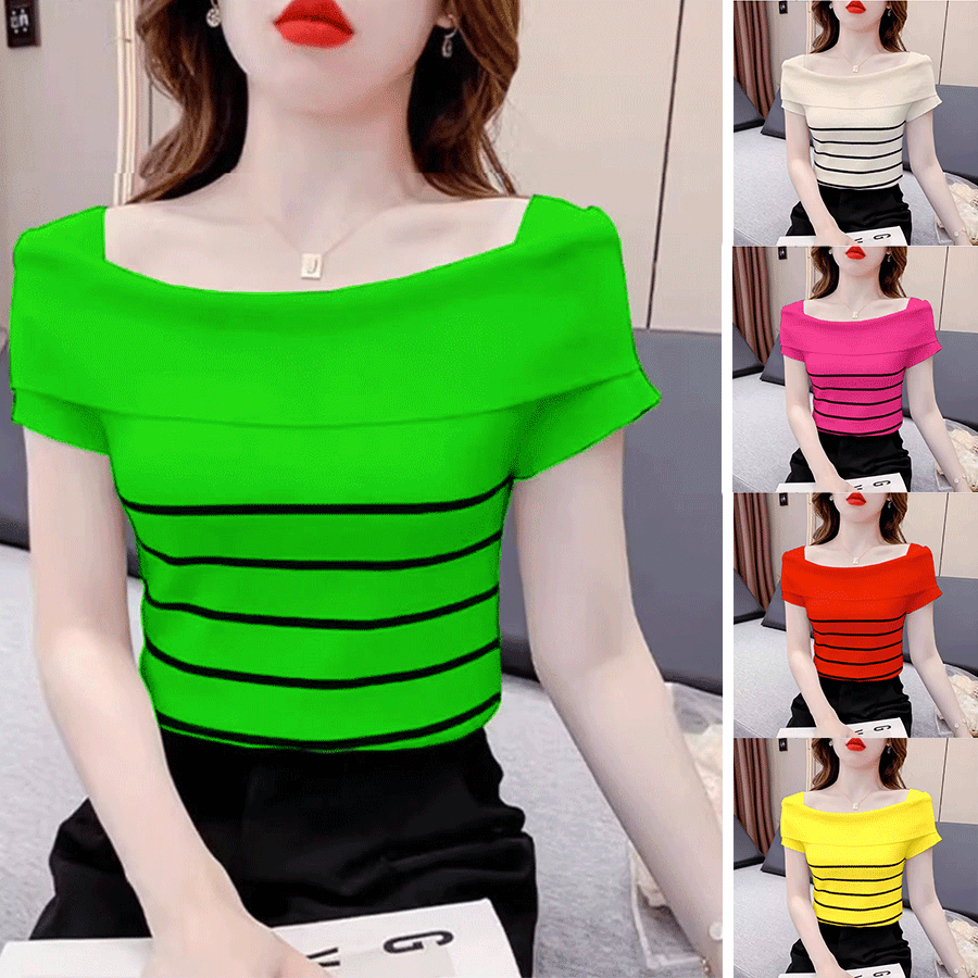 Áo thun hở vai , áo thun nữ (T07) chất thun cotton Hàn Quốc mềm mịn, co giãn