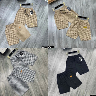 Quần short nam , Lv mùa hè lưng to , đi biển , mặc ở nhà , chất liệu vải dù có lót lưới bên trong