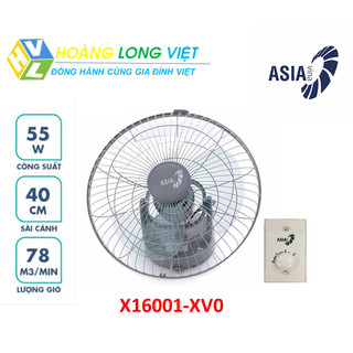 Quạt trần đảo Asiavina X16001( Có hộp số) - Bảo hành chính hãng 2 năm